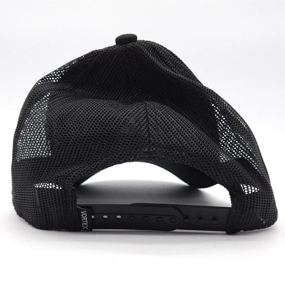 Vortex Optics Snapback Mesh Trucker Hat Ball Cap‎ Adjustable Hunting Black Adult